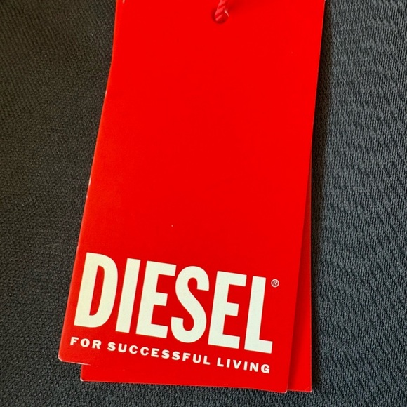 Diesel Kids Girls Glossy Black Jacket and Skirt Set - Picture 6 of 10